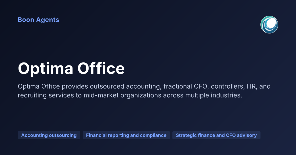 Optima Office — company overview