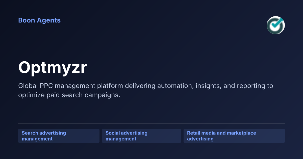 Optmyzr — company overview