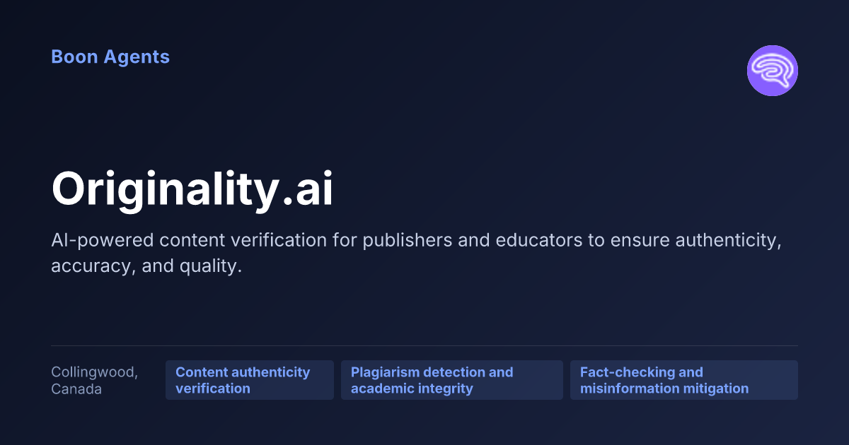 Originality.ai — company overview