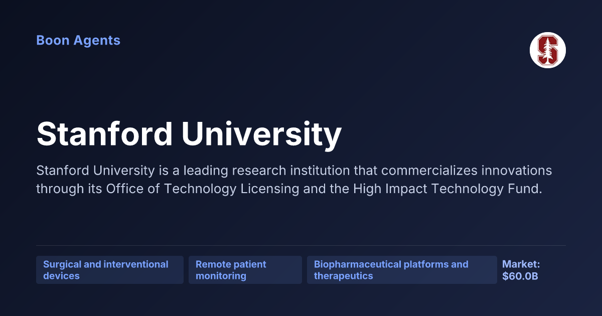 Stanford University — company overview