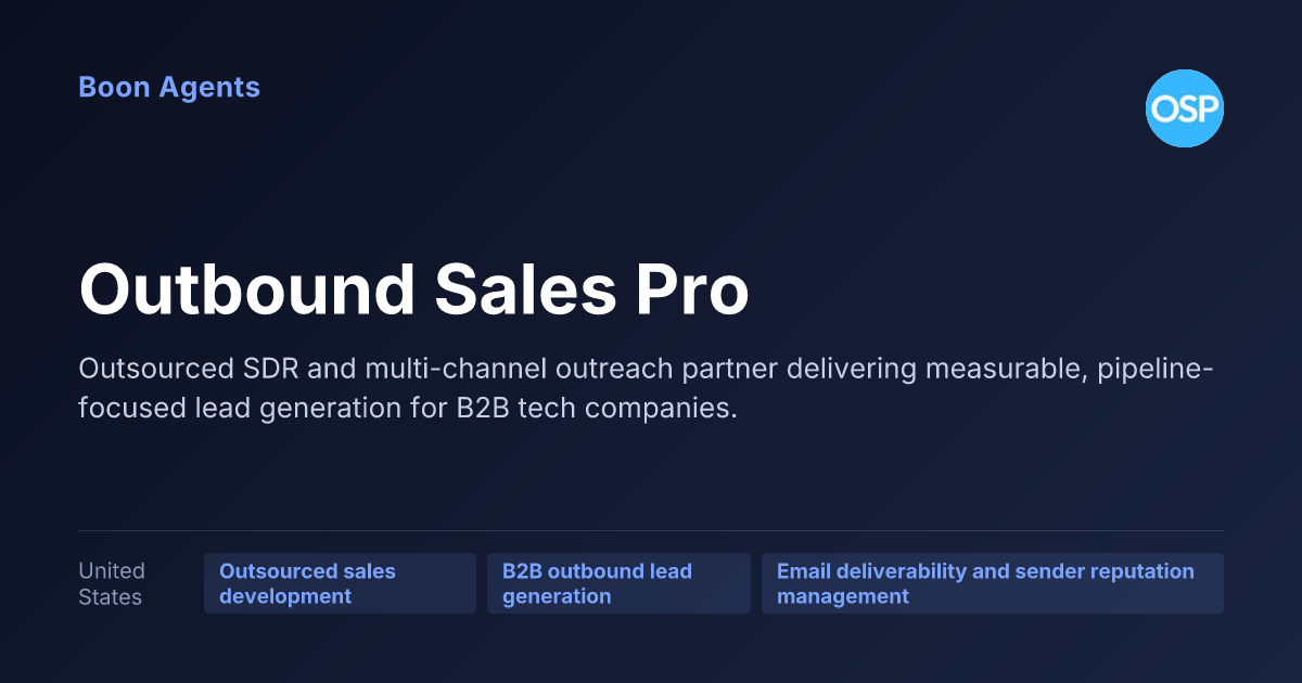 Outbound Sales Pro — company overview