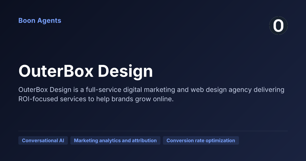 OuterBox Design — company overview