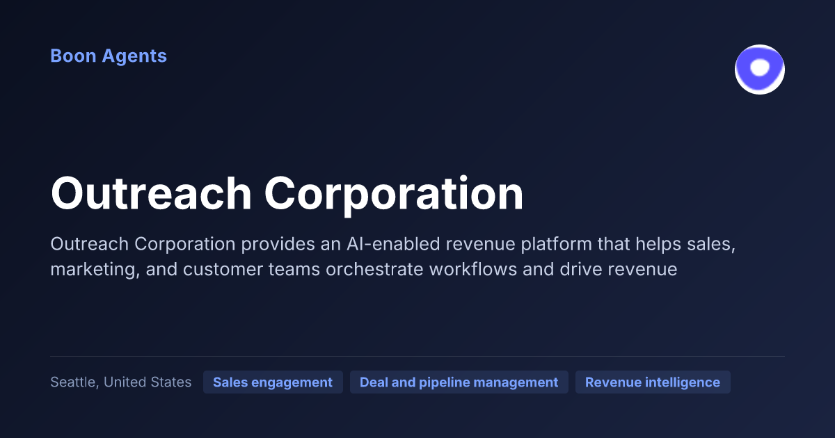 Outreach Corporation — company overview