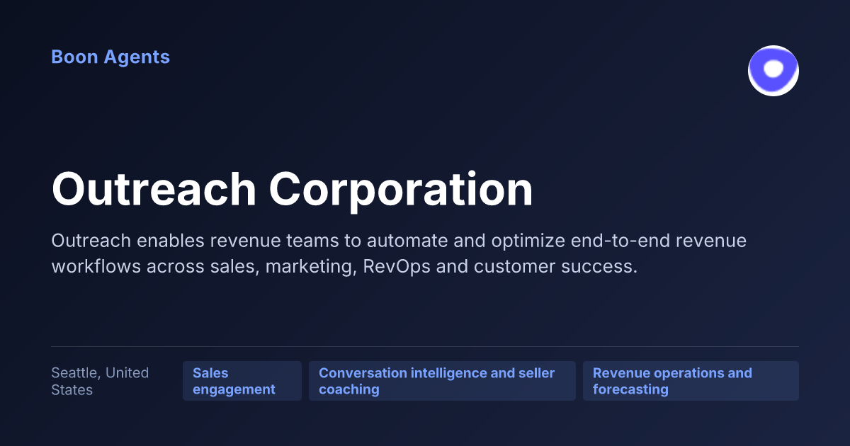 Outreach Corporation — company overview