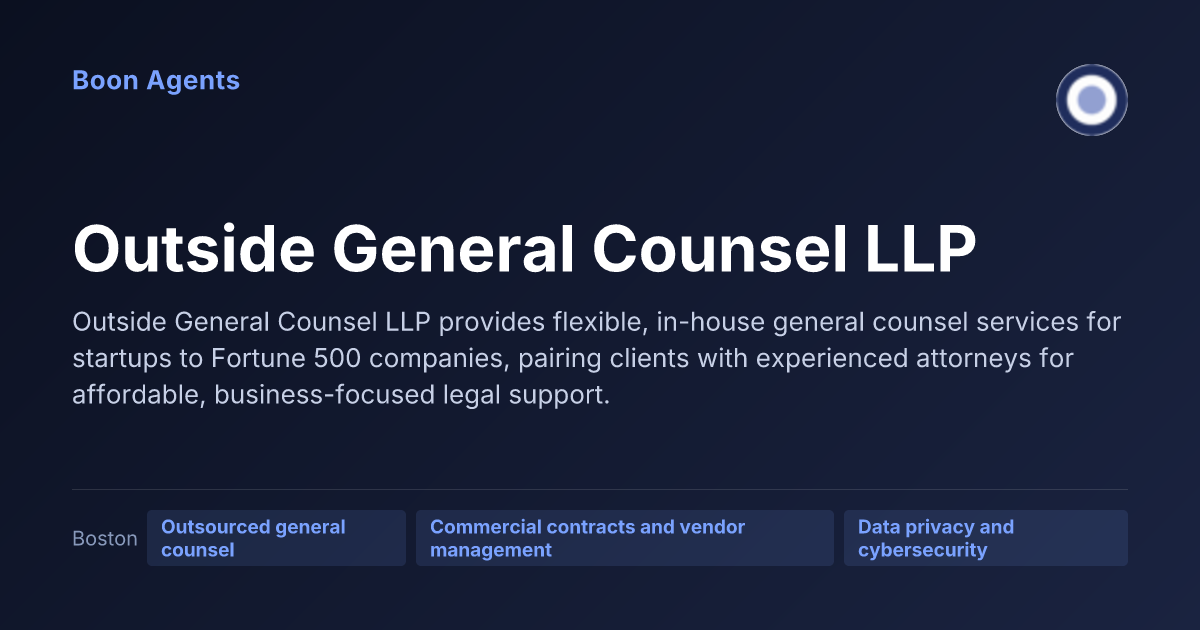 Outside General Counsel LLP — company overview
