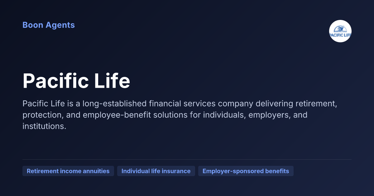 Pacific Life — company overview