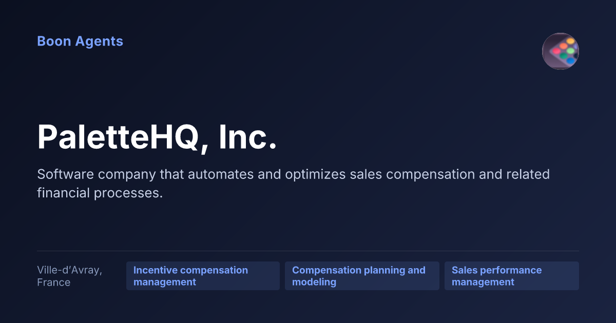 PaletteHQ, Inc. — company overview