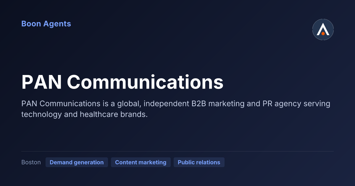 PAN Communications — company overview