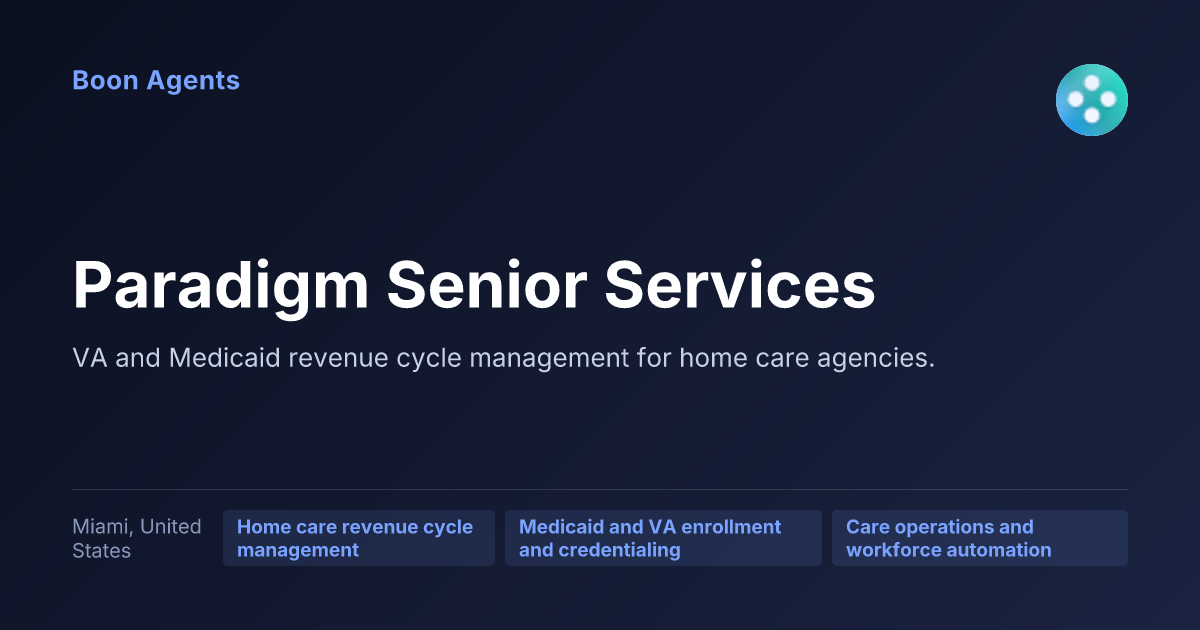 Paradigm Senior Services — company overview