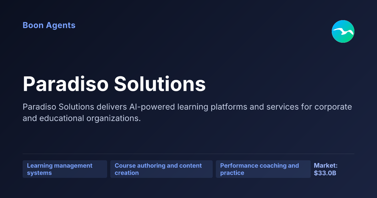 Paradiso Solutions — company overview