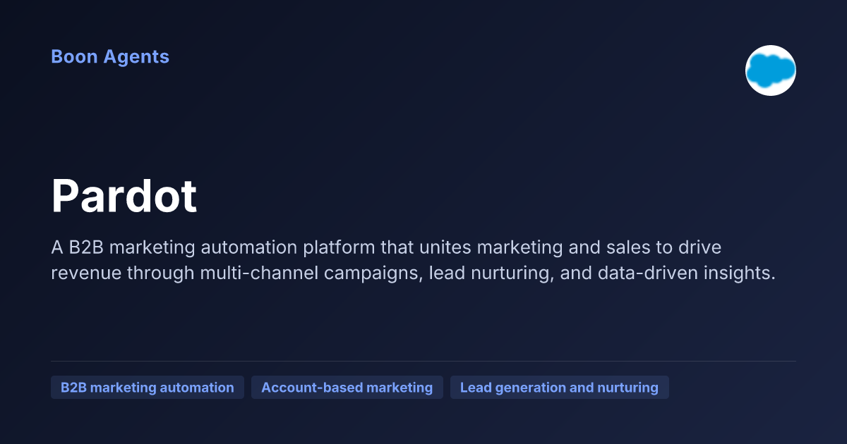 Pardot — company overview