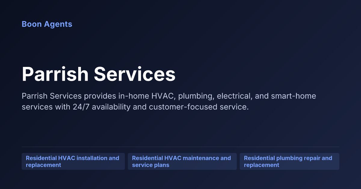 Parrish Services — company overview