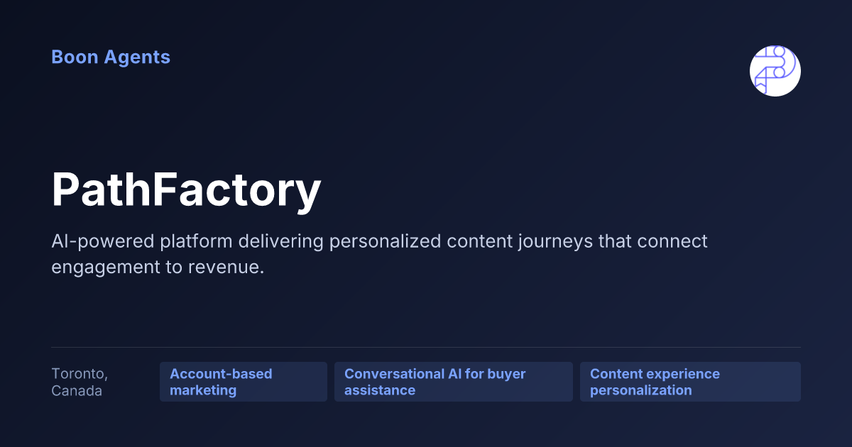 PathFactory — company overview