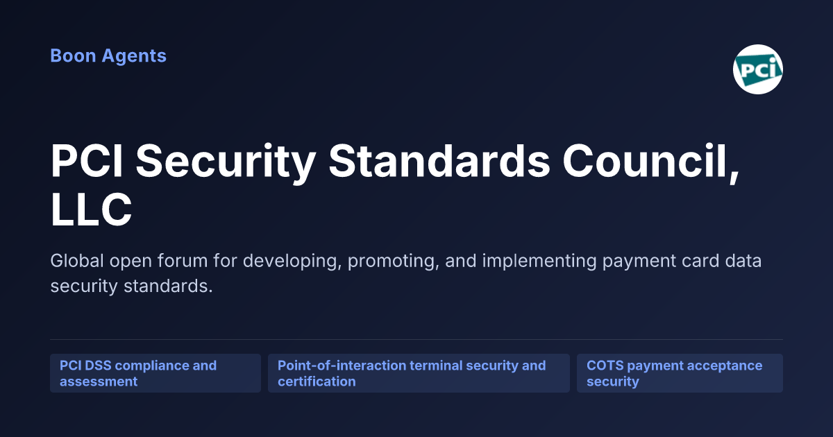 PCI Security Standards Council, LLC — company overview