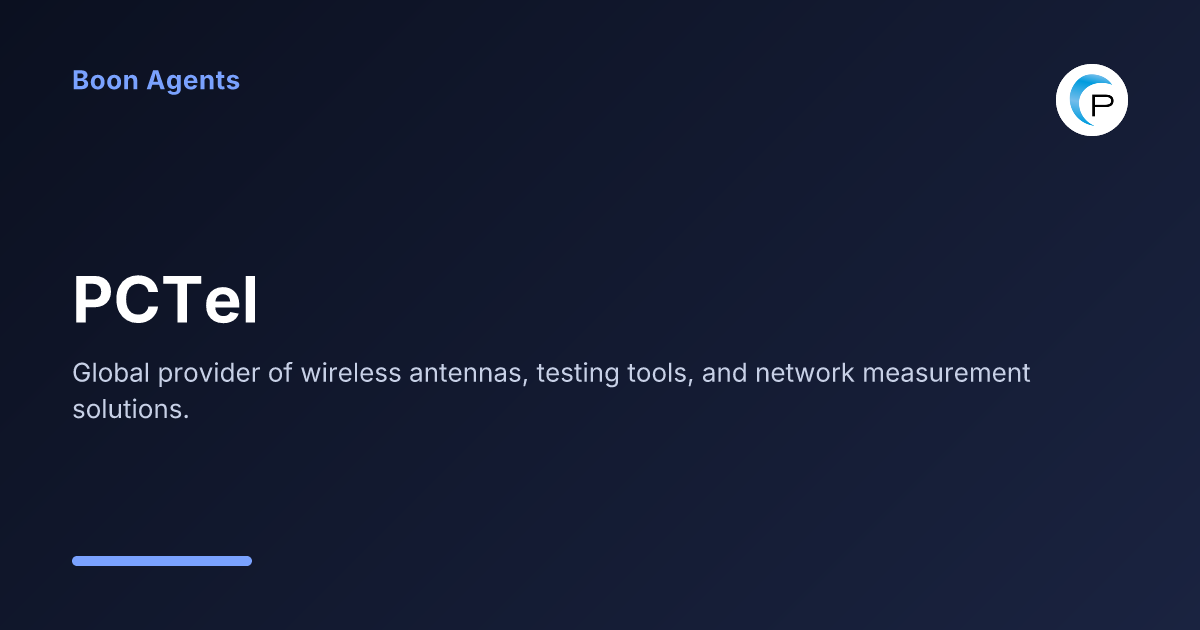 PCTel — company overview