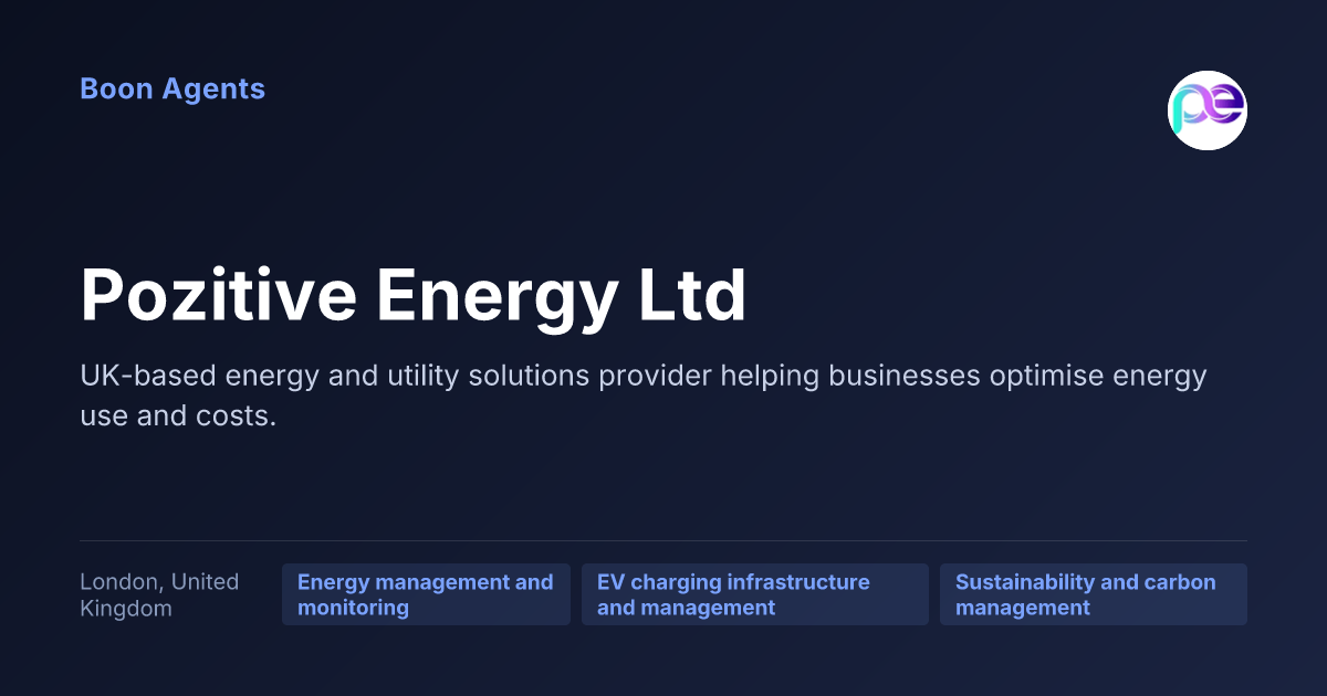 Pozitive Energy Ltd — company overview