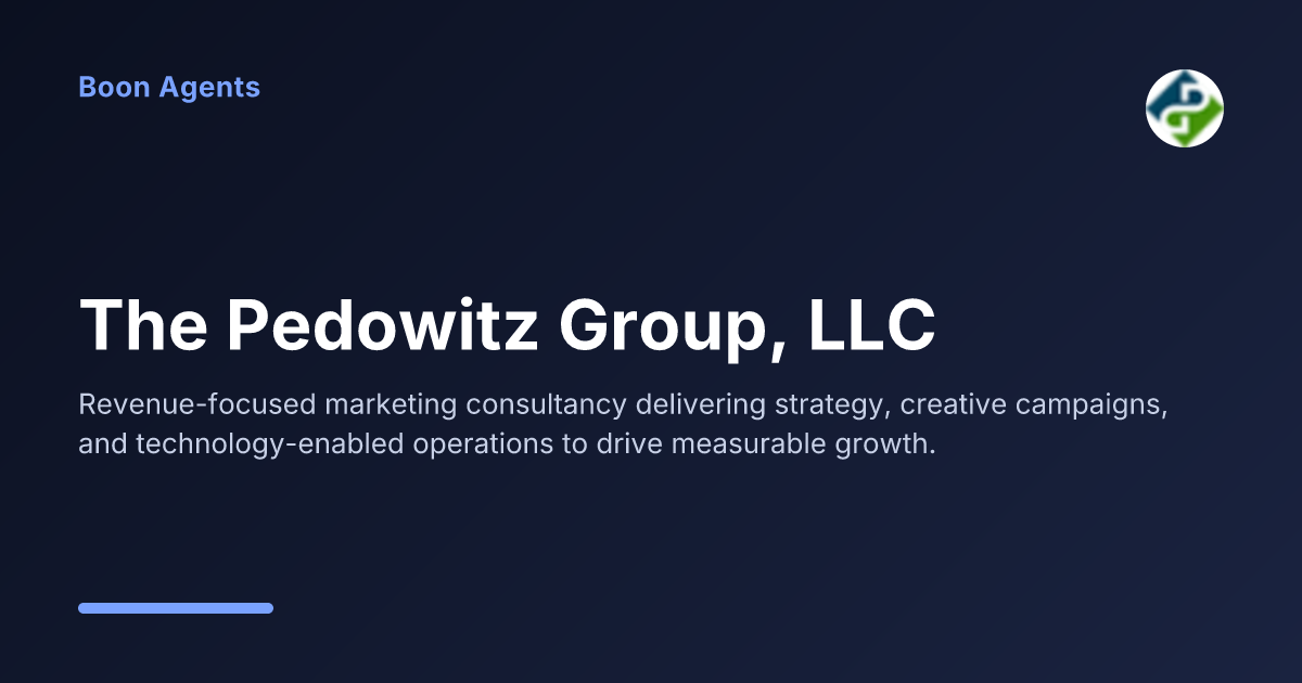 The Pedowitz Group, LLC — company overview