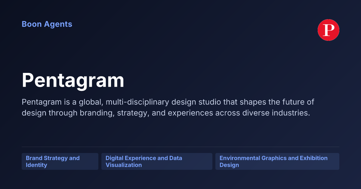 Pentagram — company overview