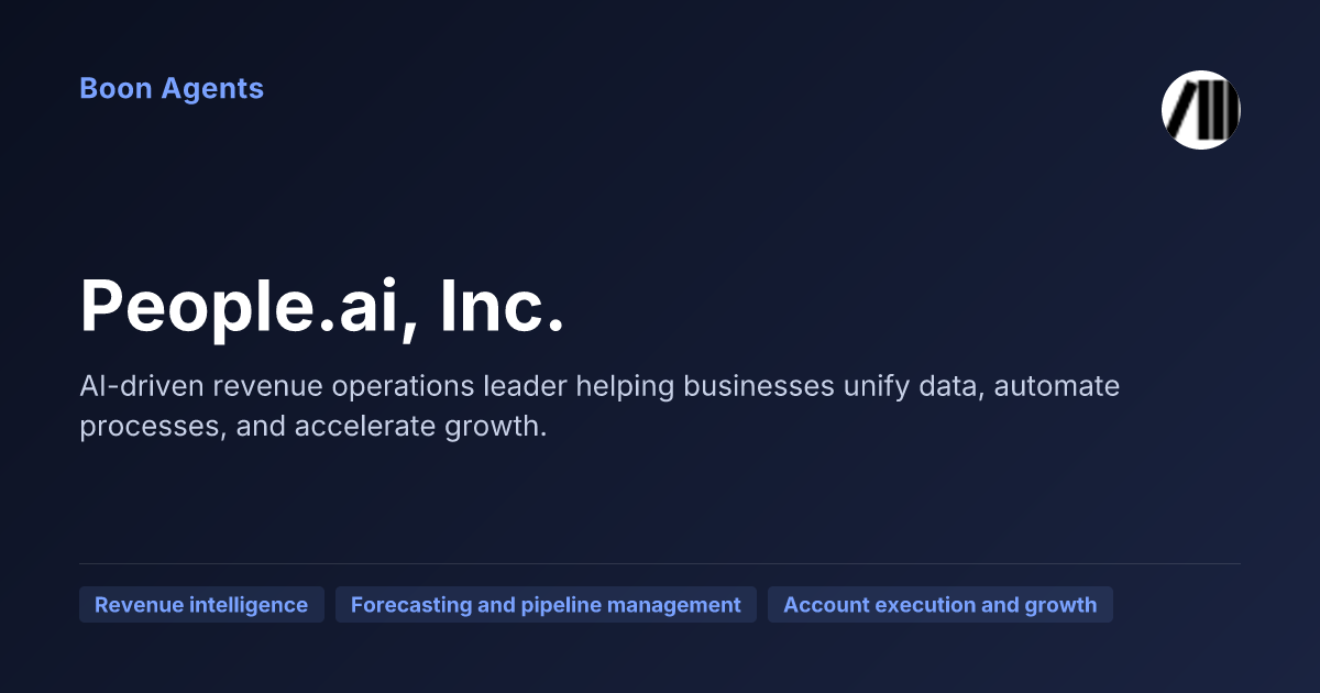 People.ai, Inc. — company overview