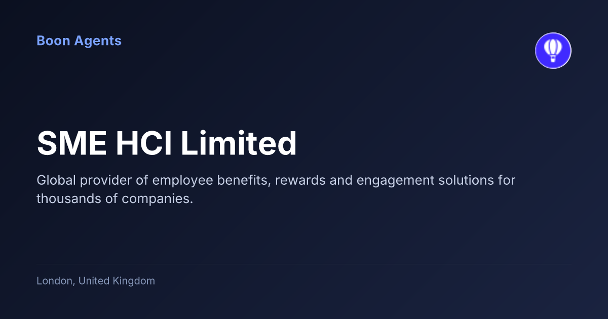 SME HCI Limited — company overview