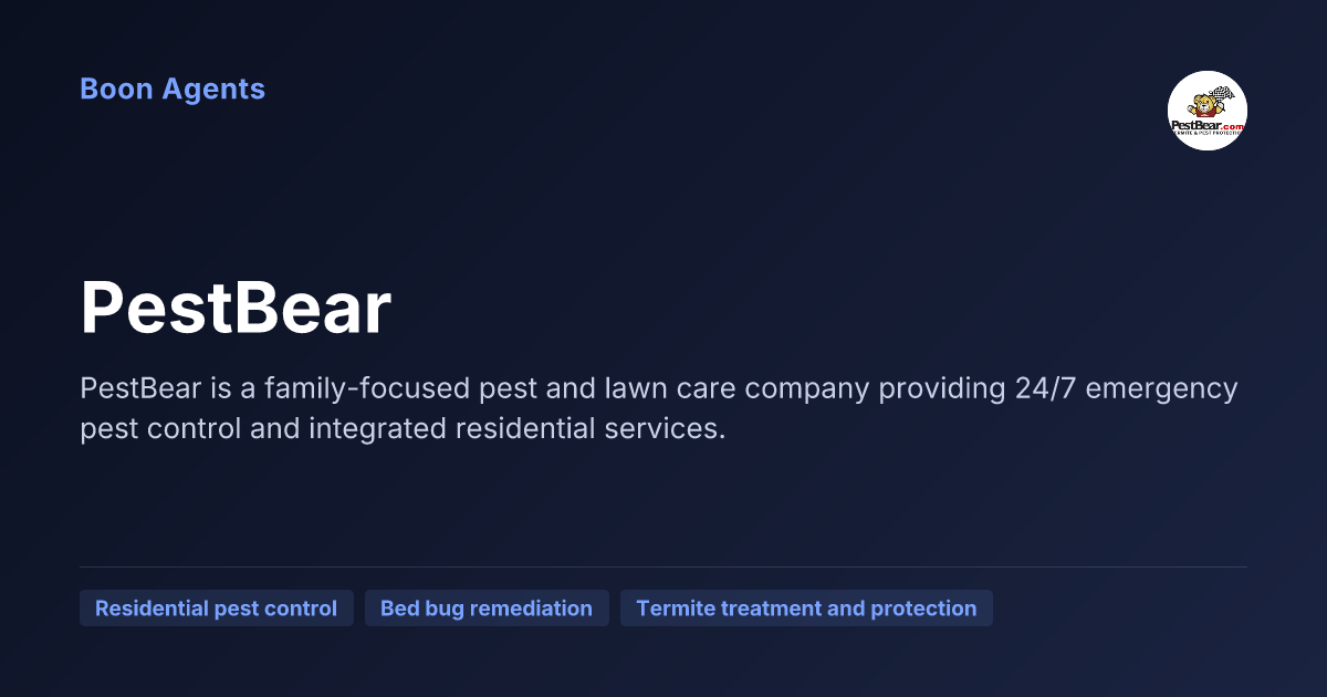 PestBear — company overview