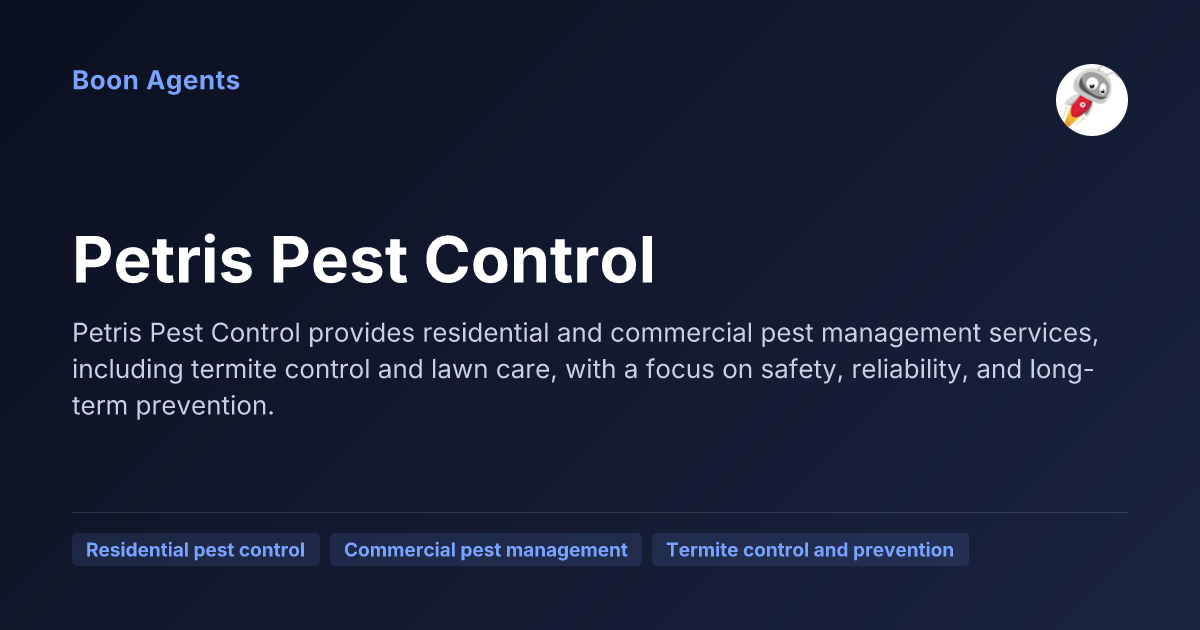 Petris Pest Control — company overview