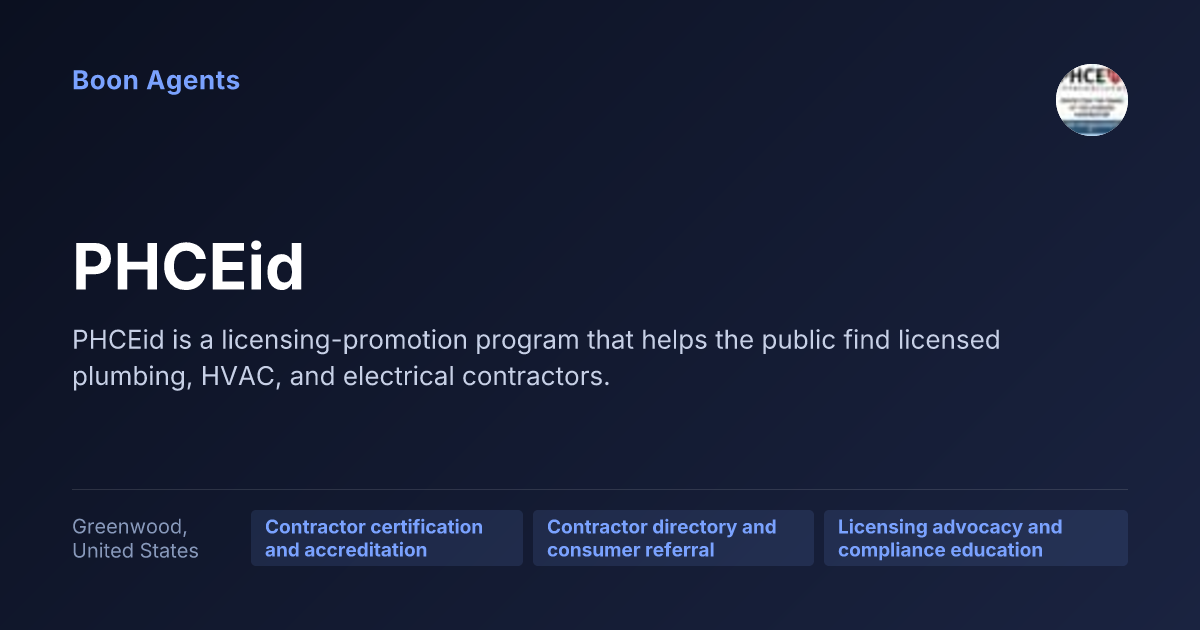 PHCEid — company overview