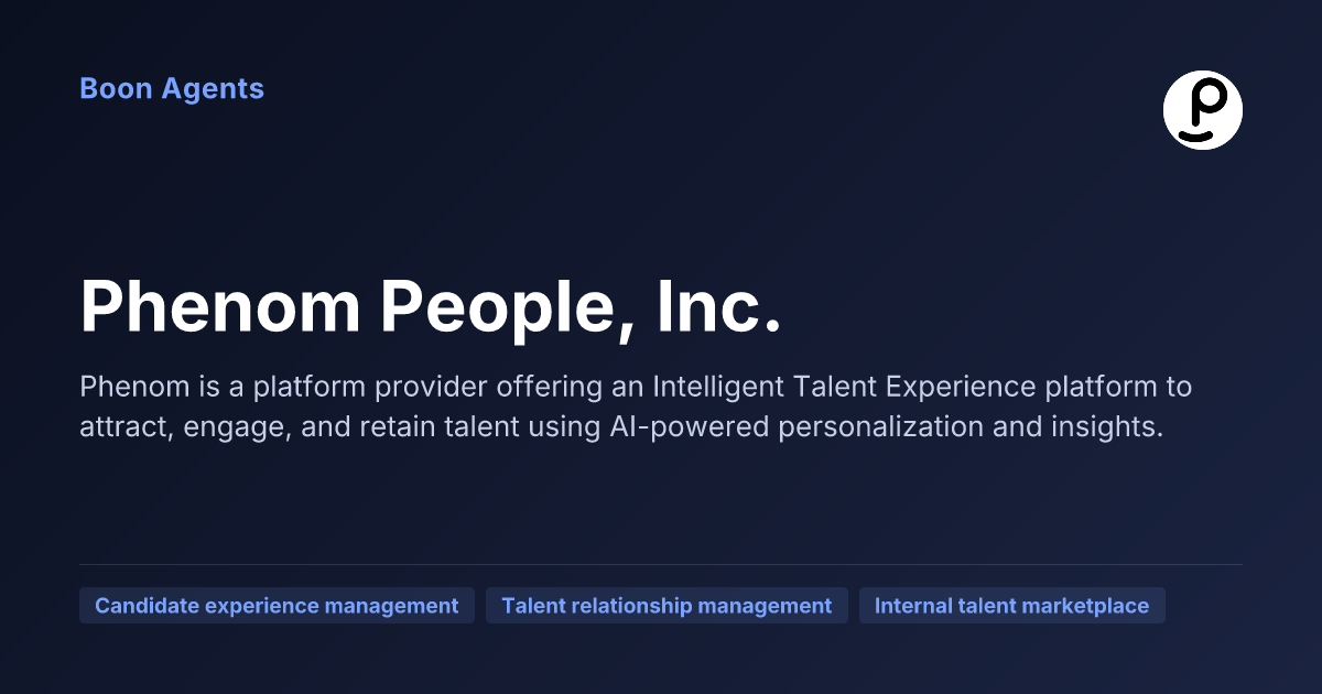 Phenom People, Inc. — company overview