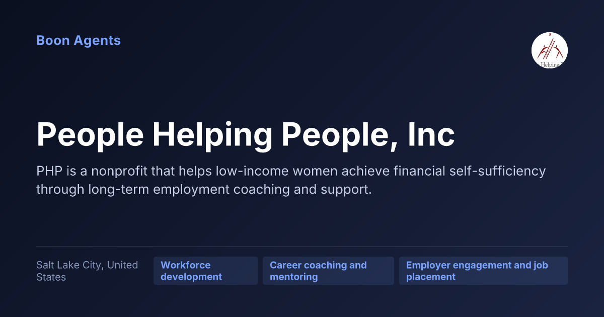 People Helping People, Inc — company overview