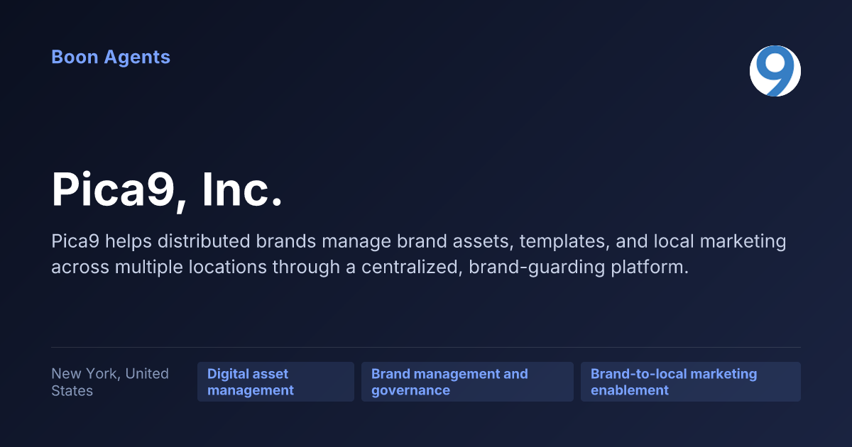 Pica9, Inc. — company overview
