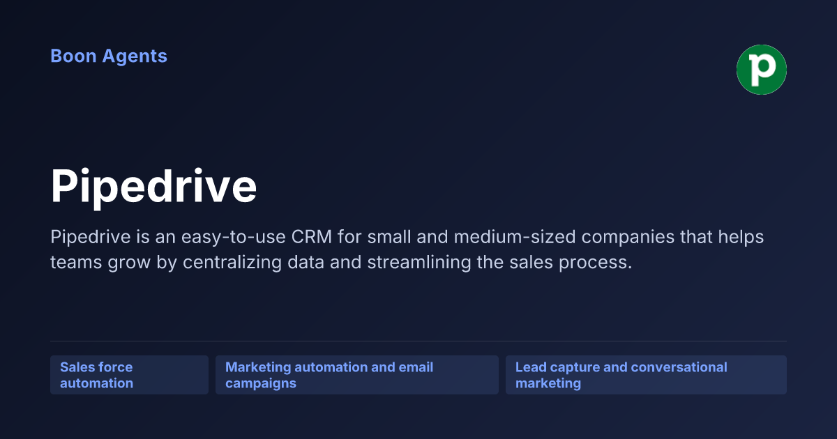 Pipedrive — company overview