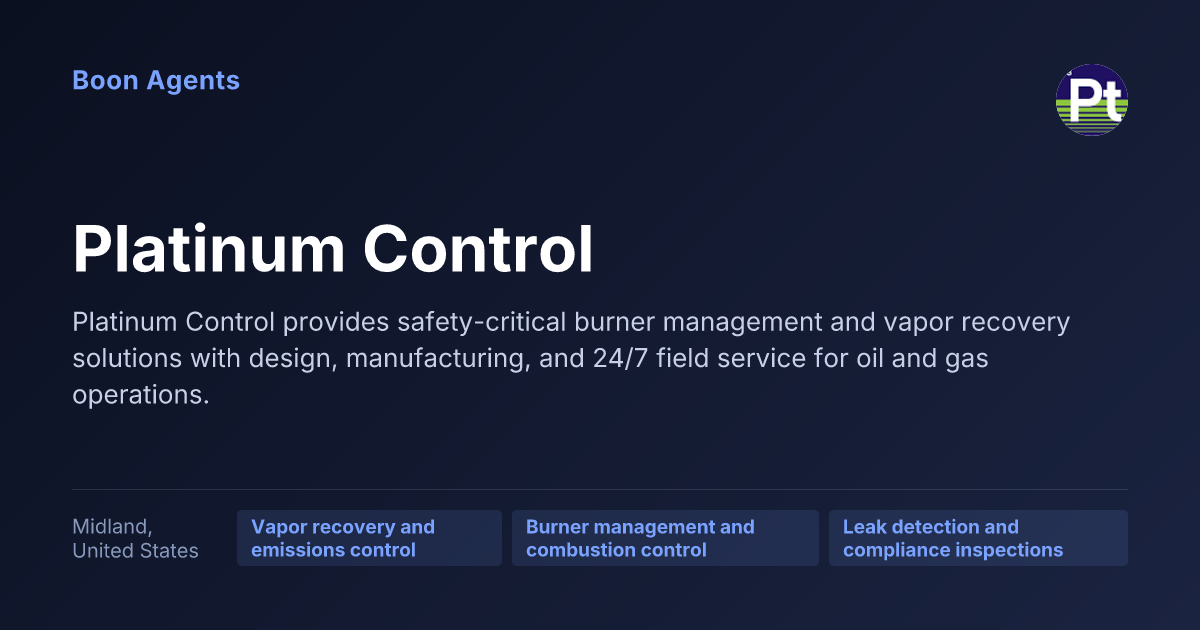 Platinum Control — company overview