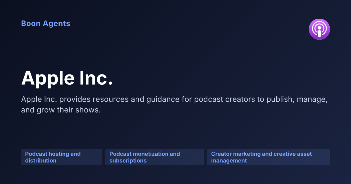 Apple Inc. — company overview