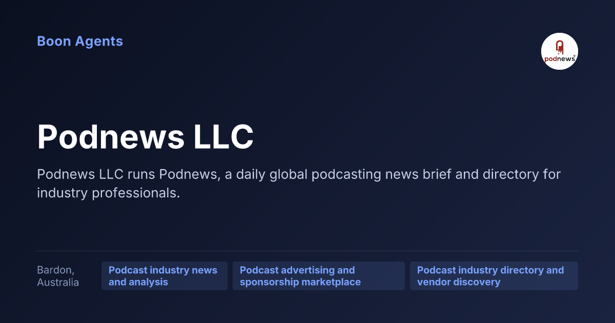 Podnews LLC — company overview