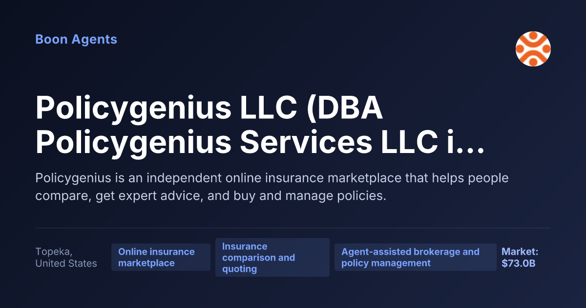 Policygenius LLC (DBA Policygenius Services LLC in NY) — company overview