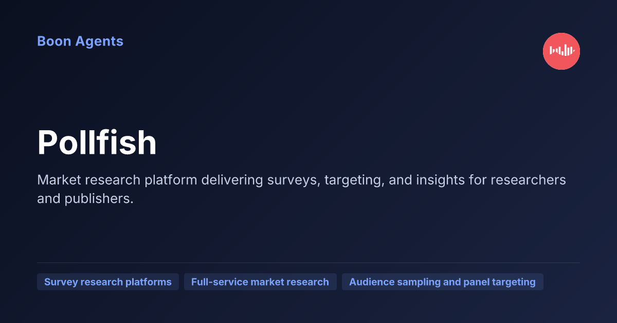 Pollfish — company overview
