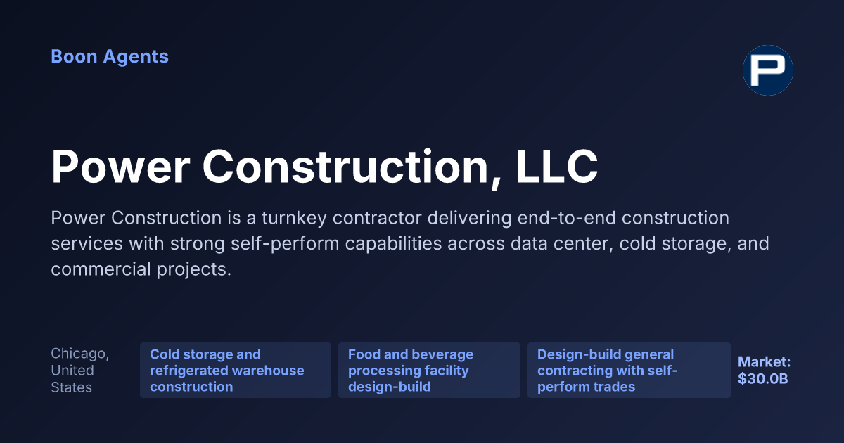 Power Construction, LLC — company overview