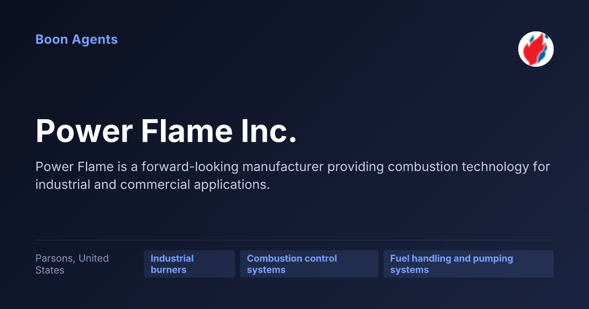 Power Flame Inc. — company overview