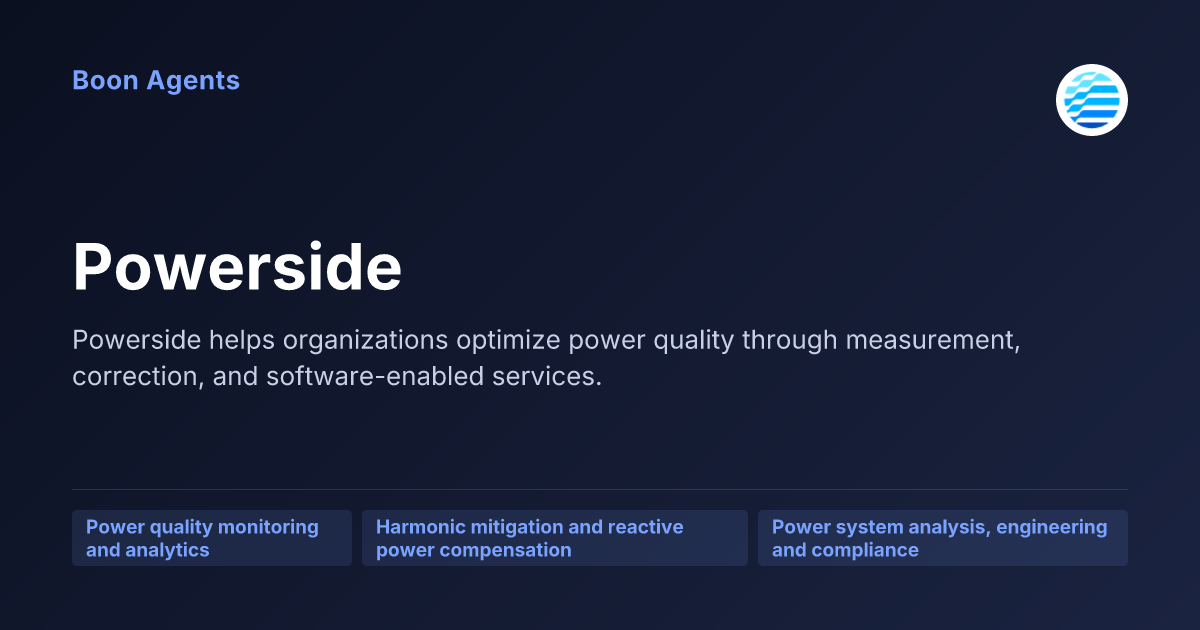 Powerside — company overview