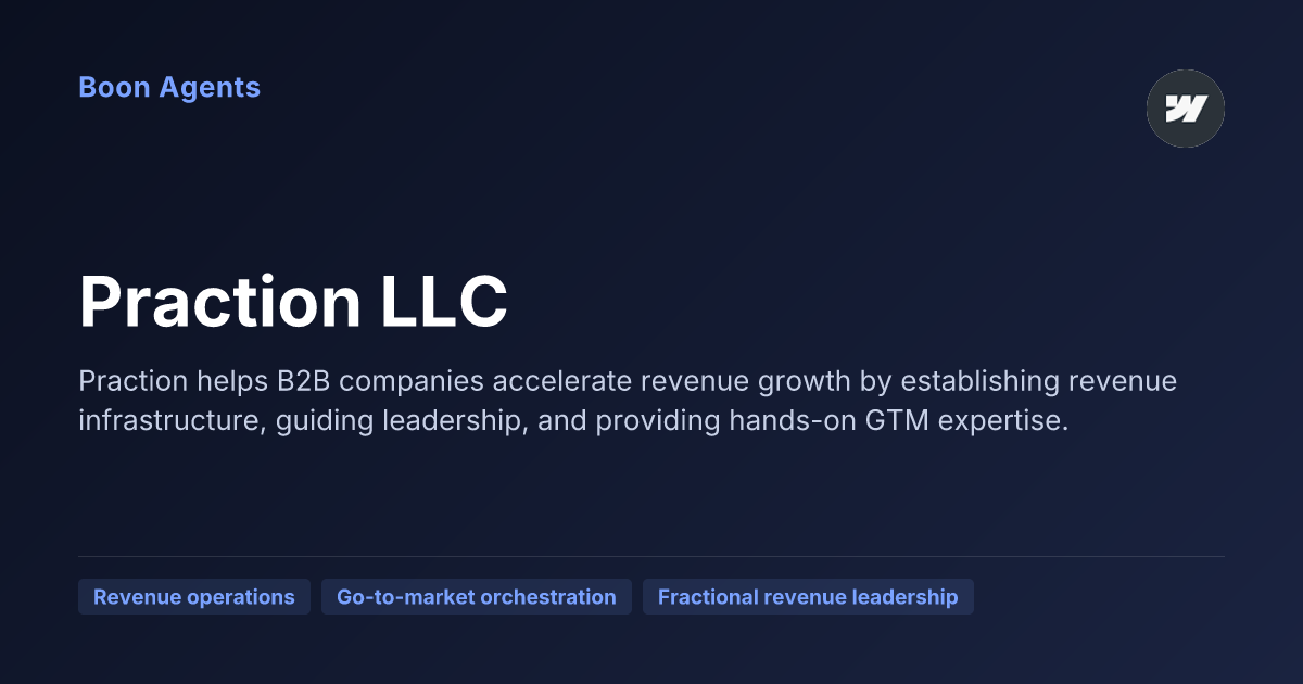 Praction LLC — company overview