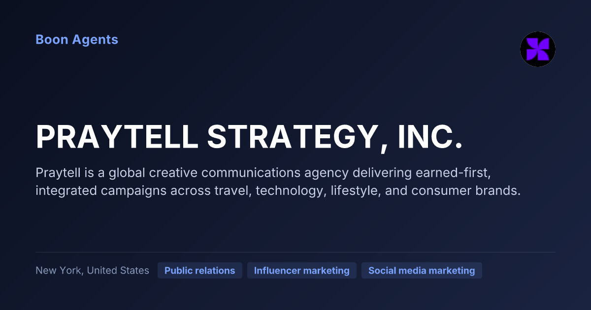 PRAYTELL STRATEGY, INC. — company overview