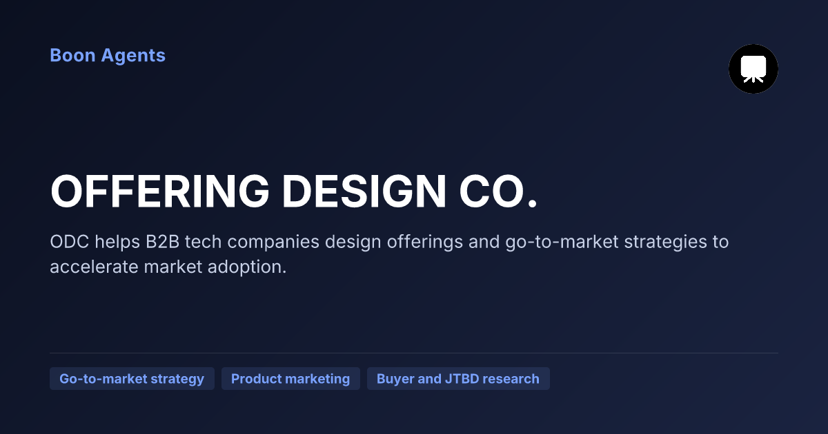OFFERING DESIGN CO. — company overview