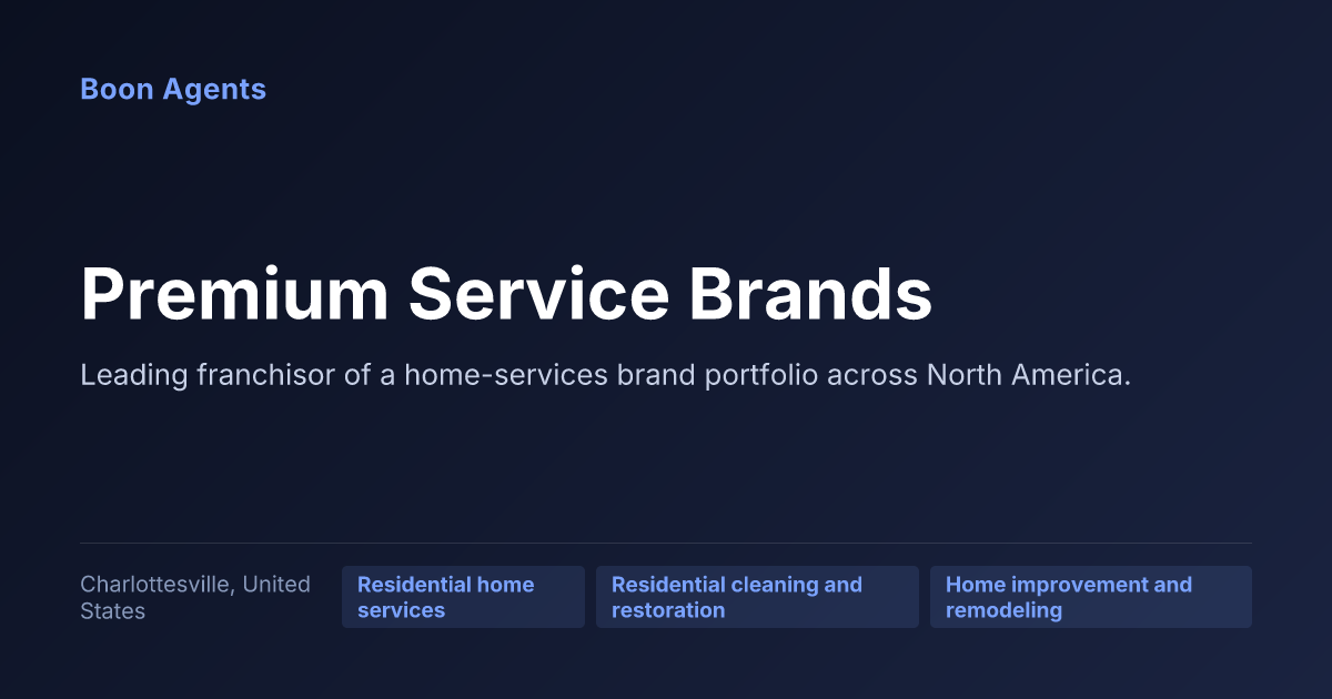 Premium Service Brands — company overview