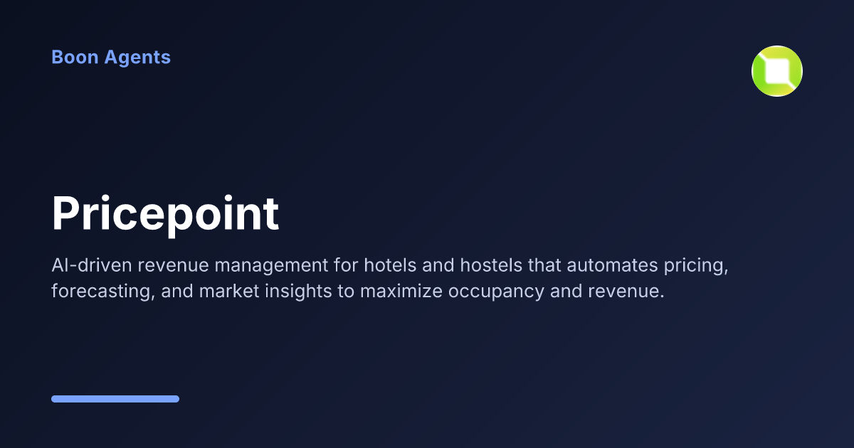 Pricepoint — company overview