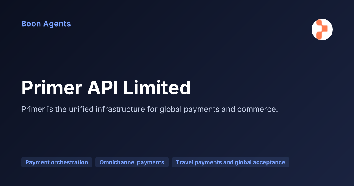 Primer API Limited — company overview