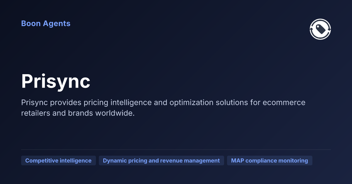 Prisync — company overview