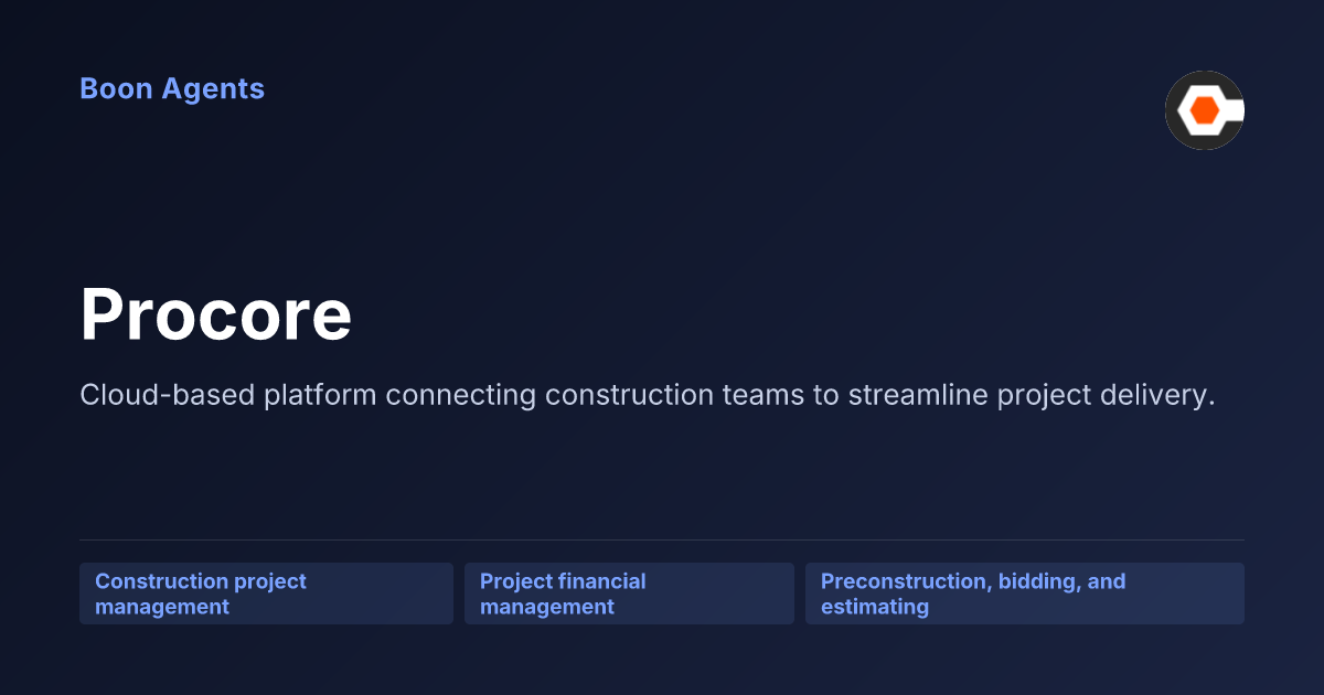 Procore — company overview