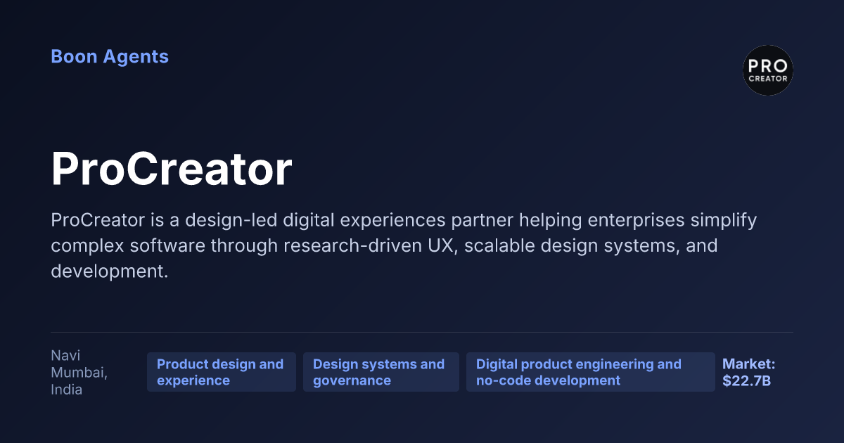 ProCreator — company overview