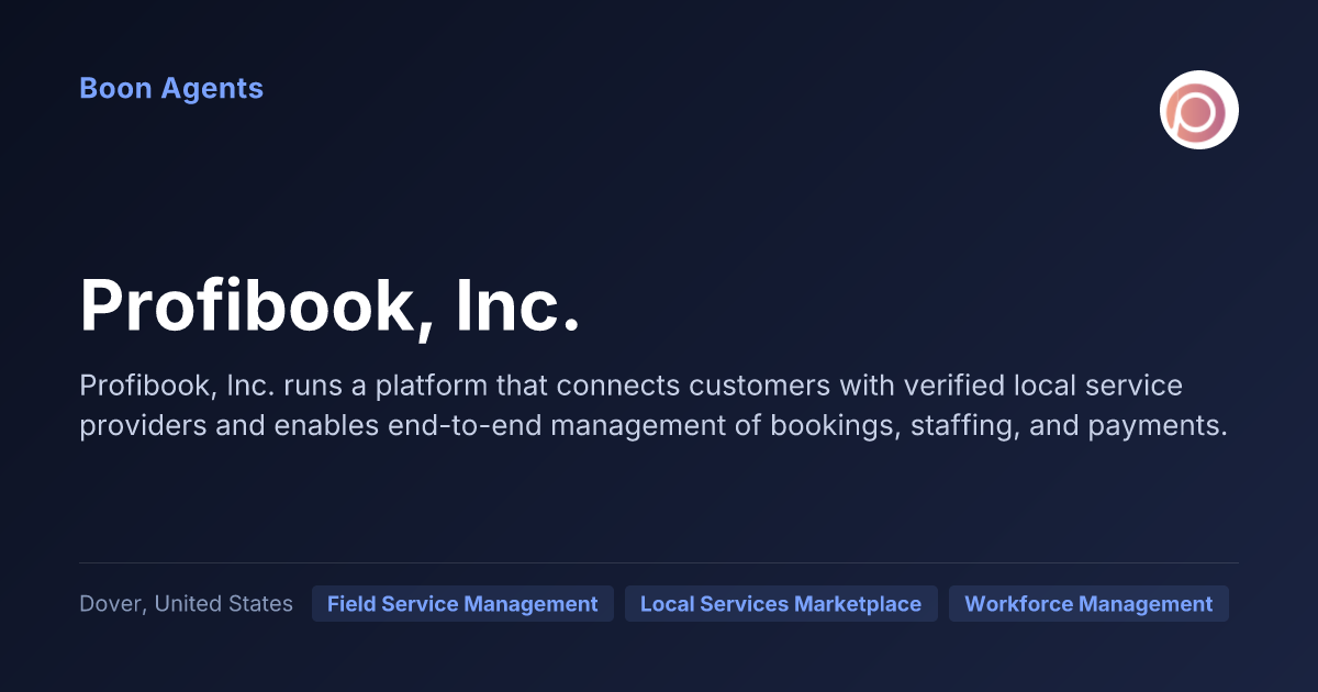 Profibook, Inc. — company overview