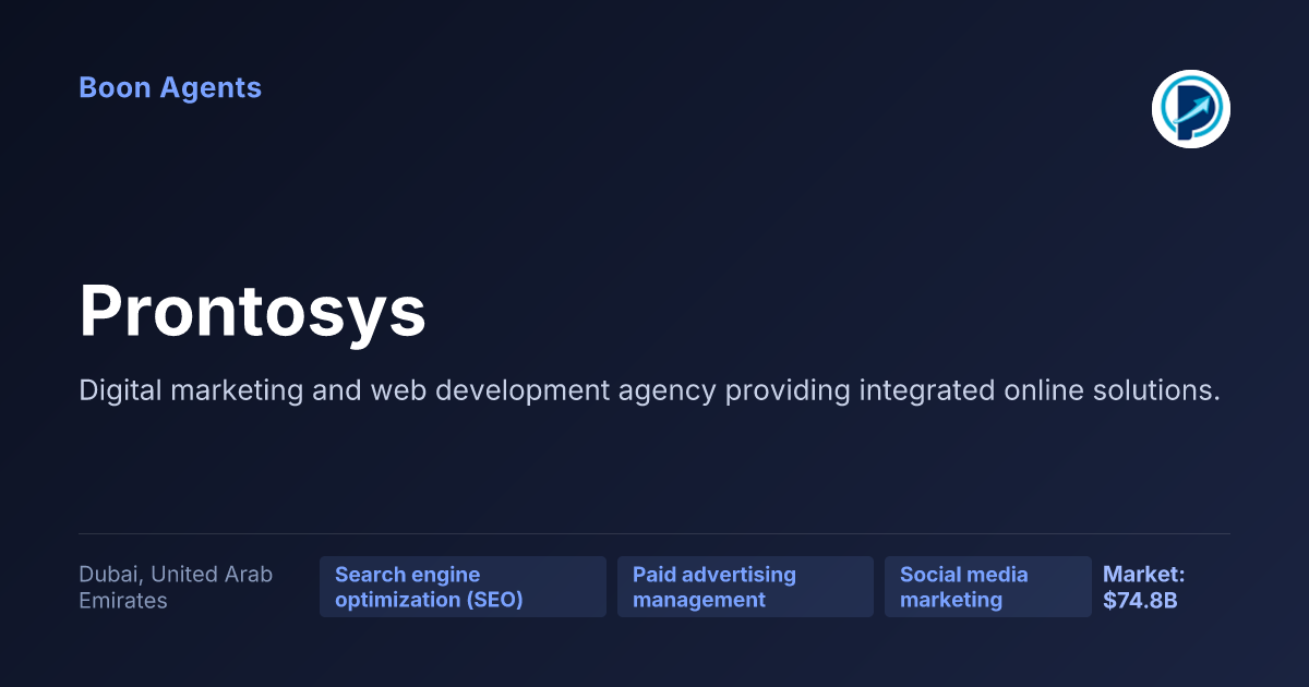 Prontosys — company overview